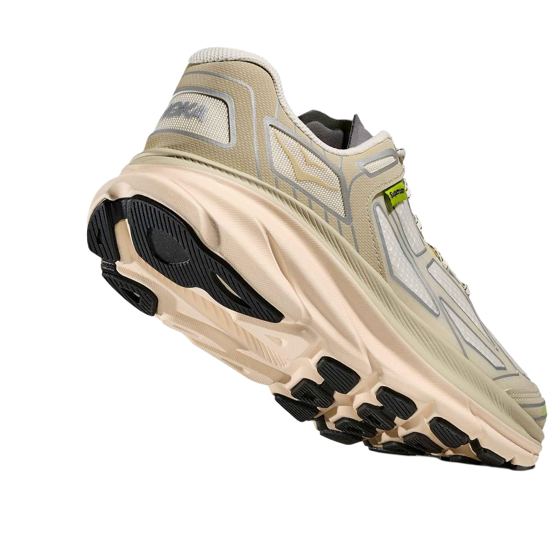 SUPERVSN x HOKA ONE ONE CLIFTON ONE 9 Running Shoes Unisex Ice Gray