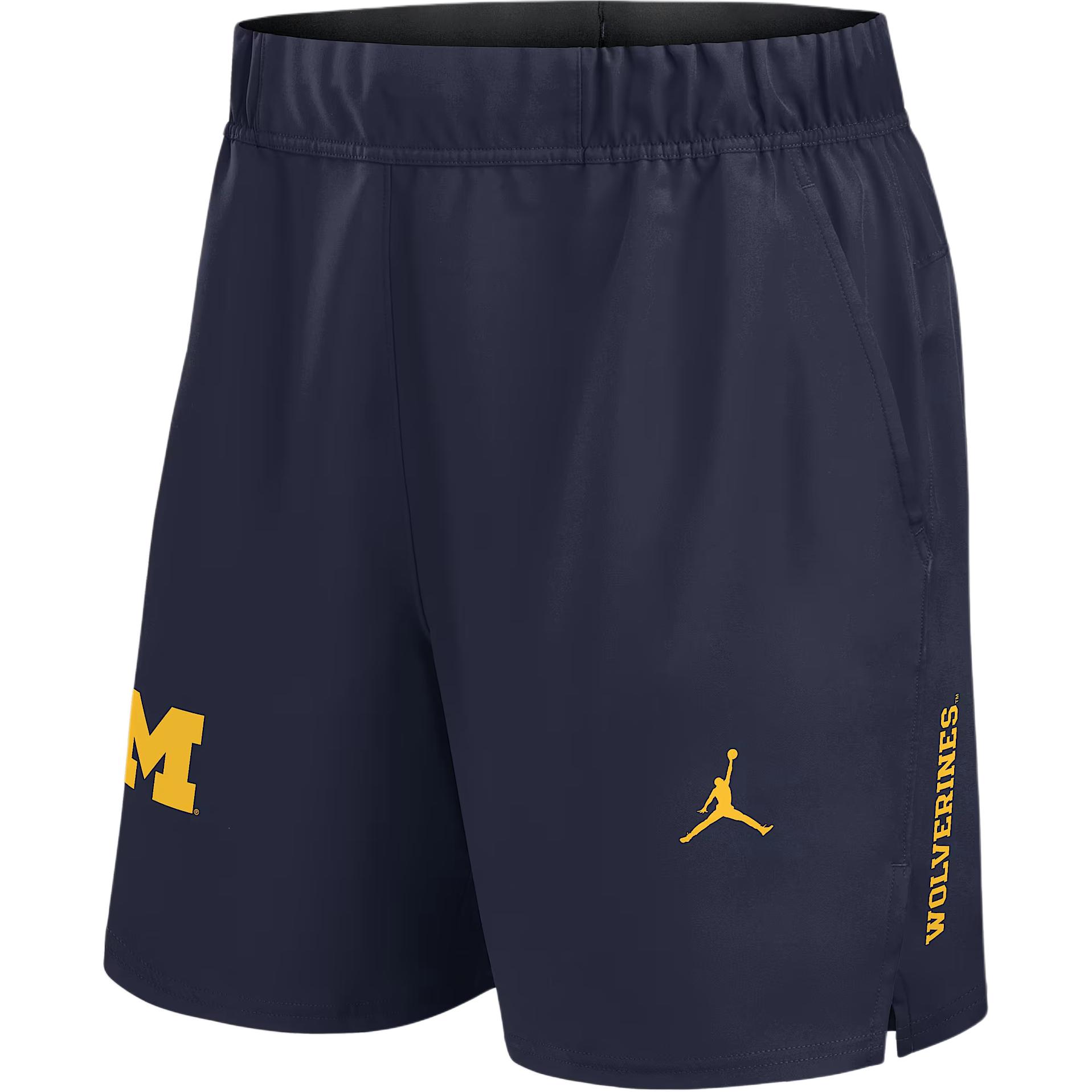 Jordan Michigan Primetime Victory Primary Logo Men’s Jordan Brand Dri-FIT College Shorts