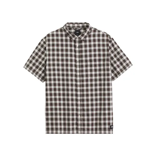 Vans Shirts Men's Black Lapel Moderate
