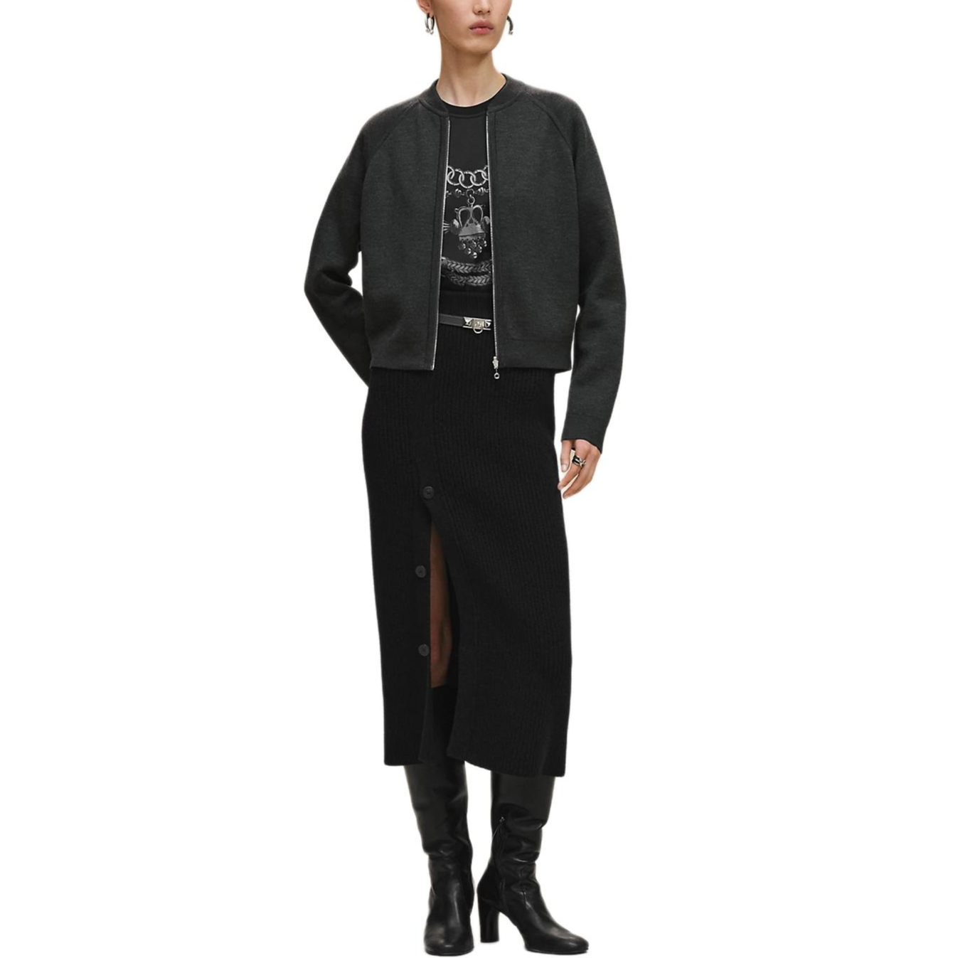 Женская кофта Hermes Cardigan (коричневая)
