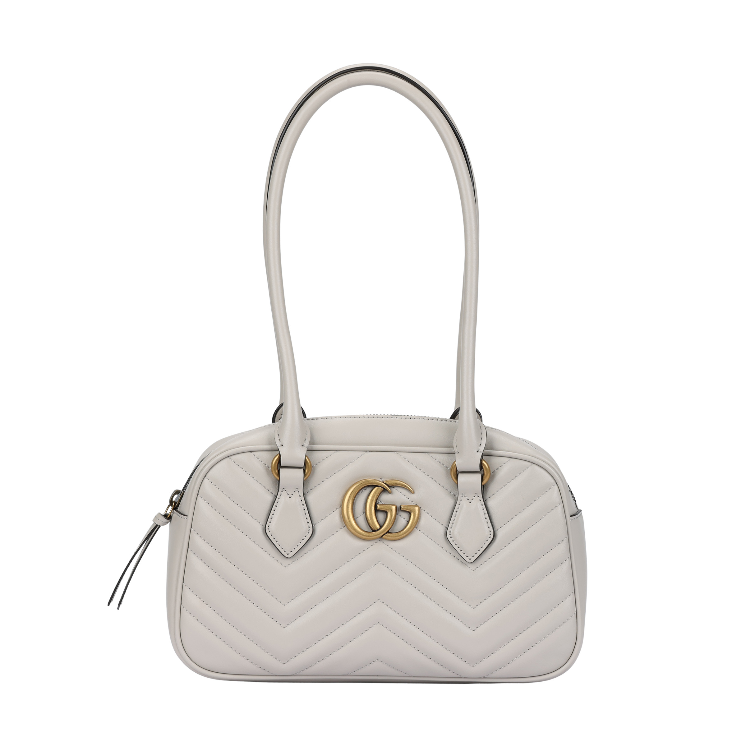Женская сумка Gucci GG Marmont (серая)