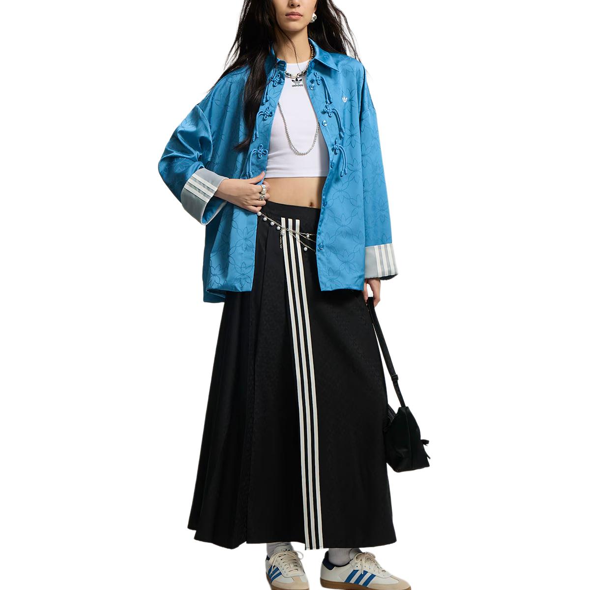 Женская куртка adidas originals CN SHIRT JK (черная)