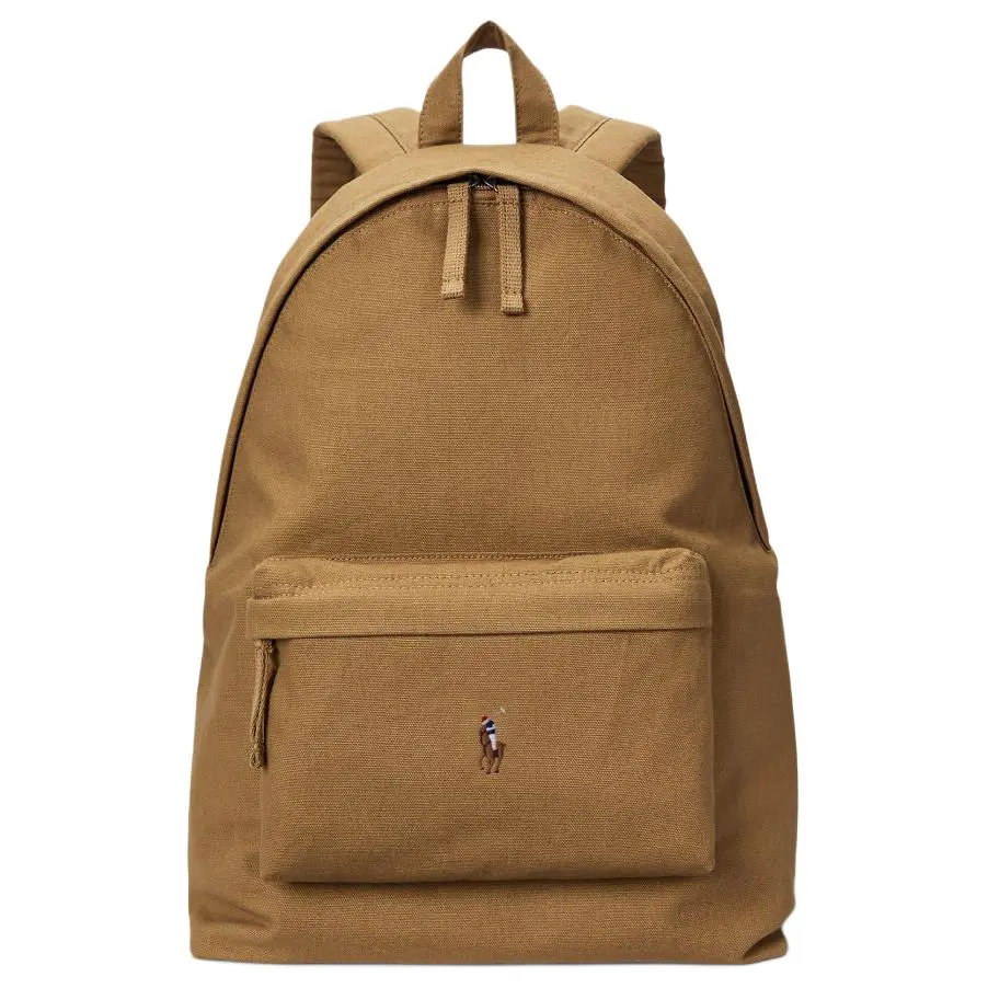 Polo Ralph Lauren Fabric Backpack Men's Brown Yellow