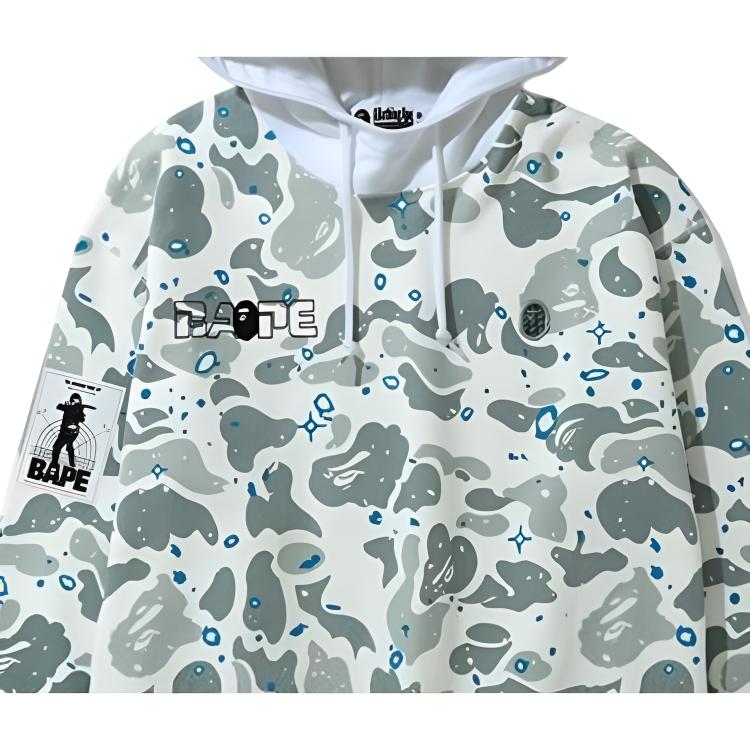 Женское худи A BATHING APE (разноцветное) — фото 5