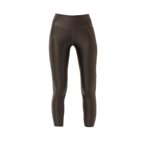 Reebok Yoga Pants Women's Brown Moderate