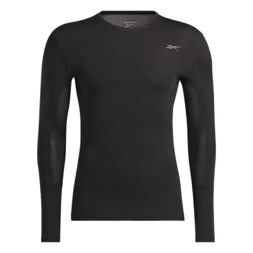 Reebok Comp T Shirts Men's Black Crew Neck Moderate
