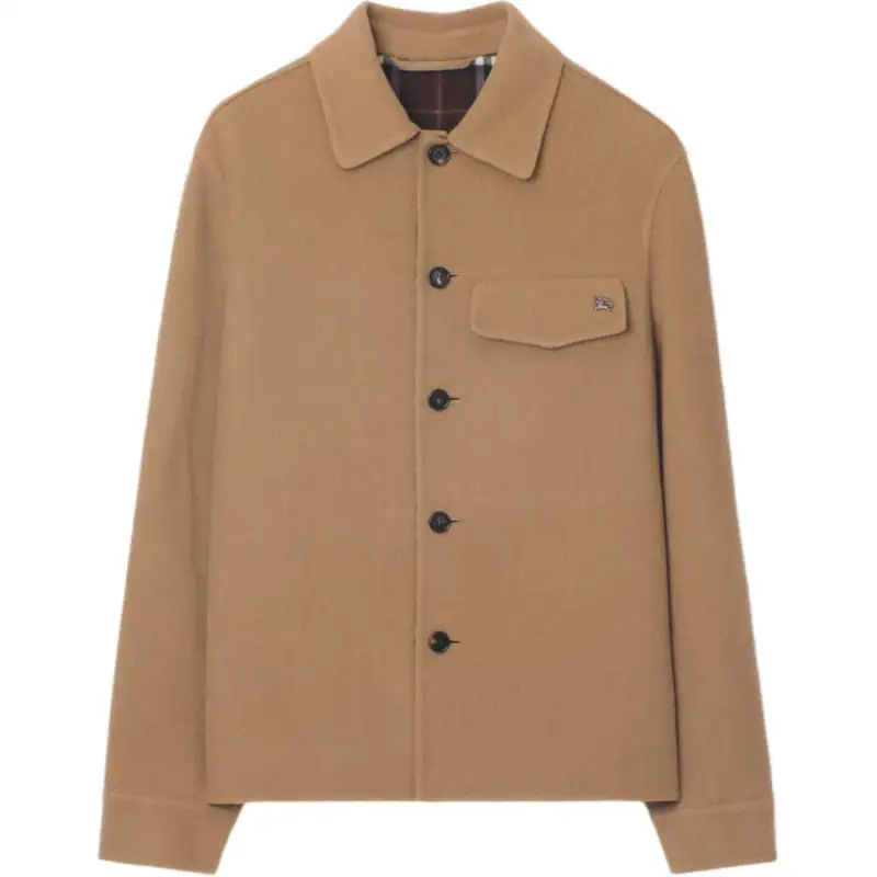 Burberry Ekd Plaque Buttoned Overshirt