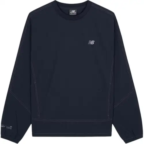 New Balance T Shirts Men's Marine Blue Crew Neck