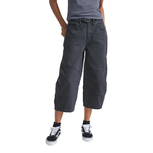 Vans Jeans Women's Black Moderate Tapered Pants