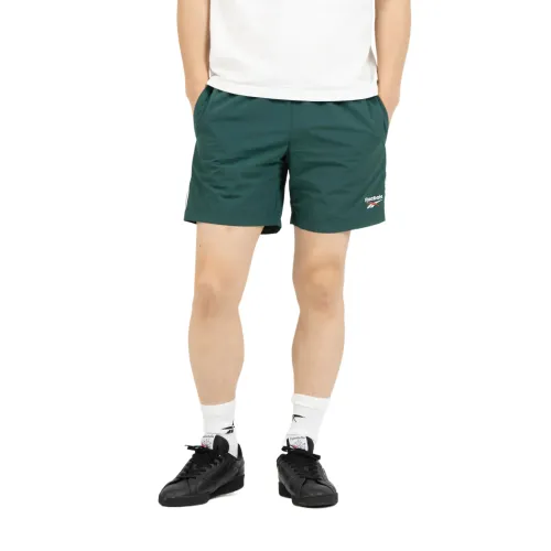Reebok Casual Shorts Men's Green Moderate