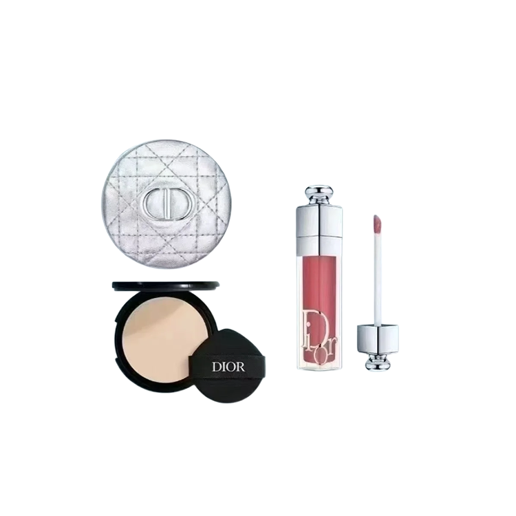 Набор косметики Dior Бьюти-сет (серебристый)