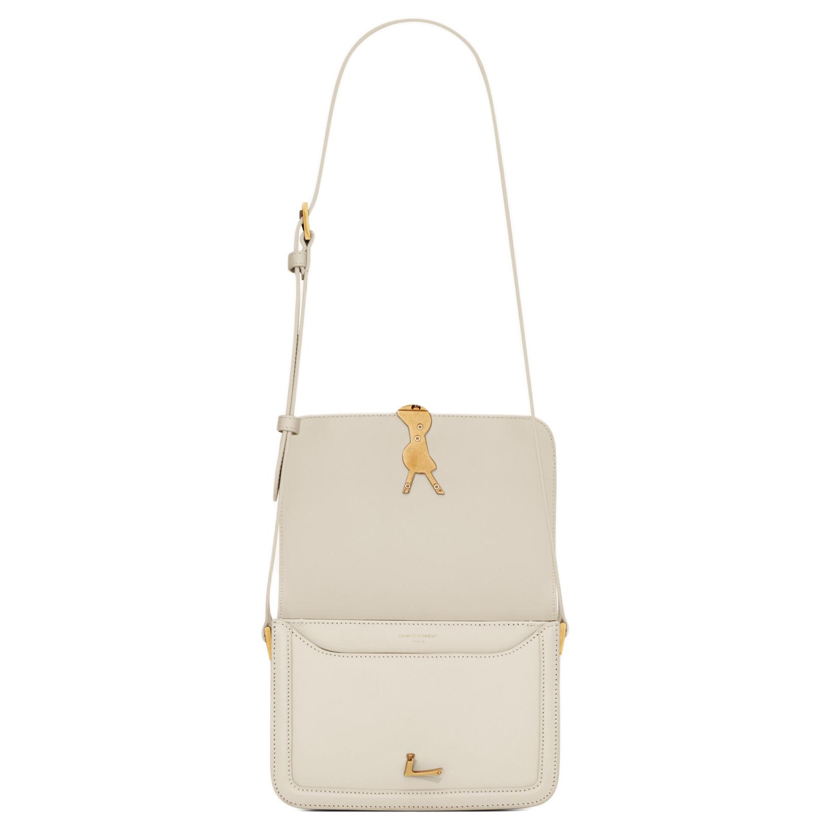 Сумка SAINT LAURENT YSL Solferino (белый) — фото 5