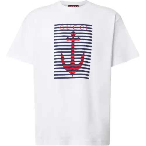GUCCI Lido FW25 T Shirt Men's White