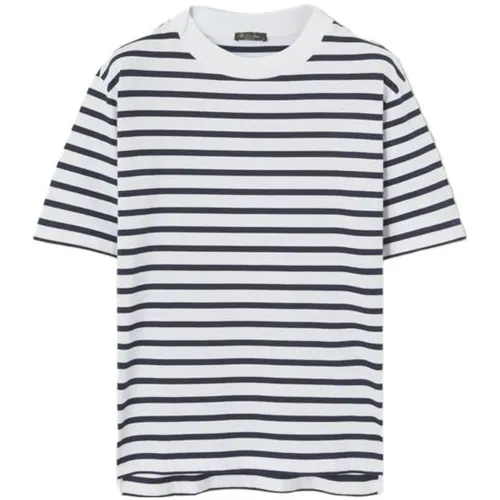 Loro Piana Striped Cotton T shirt