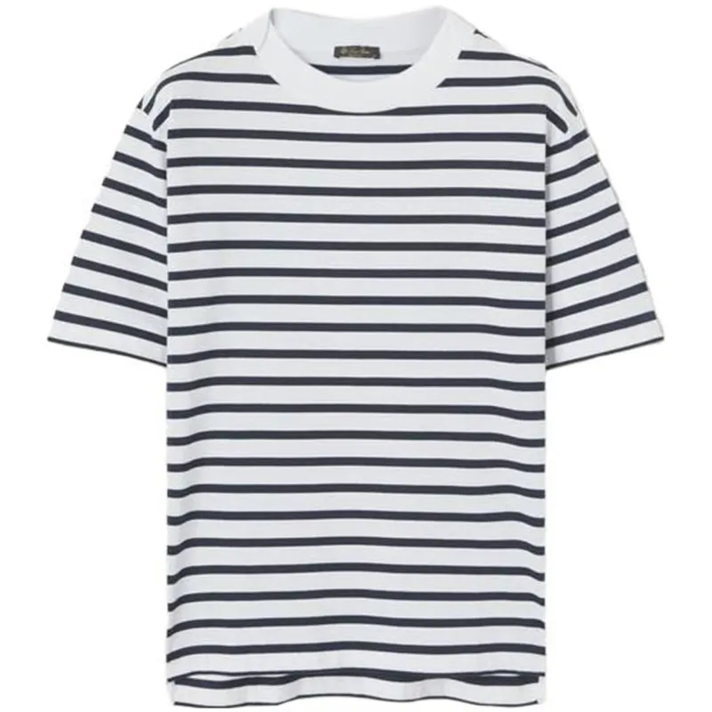Loro Piana Striped Cotton T shirt