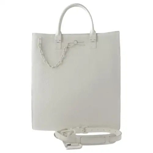 LOUIS VUITTON Sac Plat Monogram White