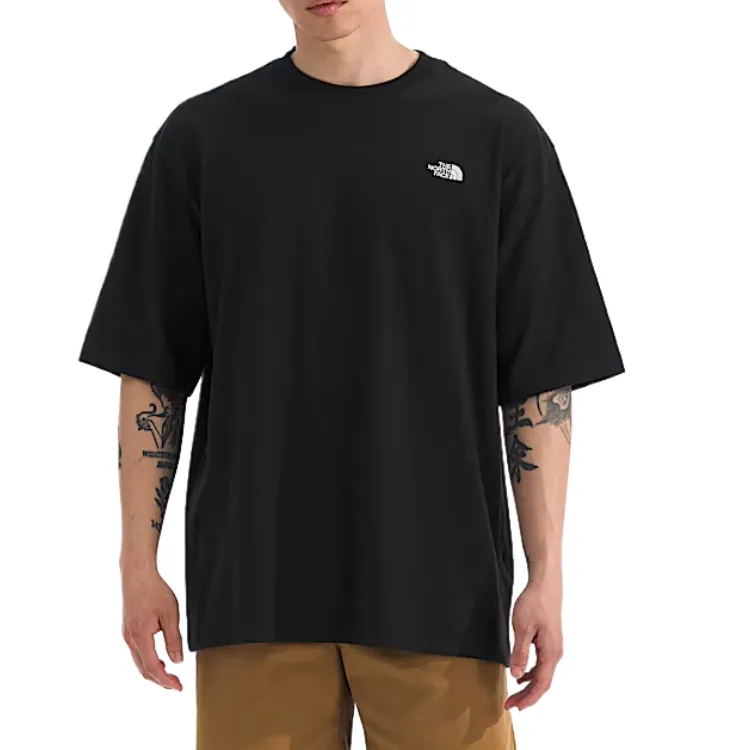 THE NORTH FACE T-Shirts Men's Black Crew Neck Moderate