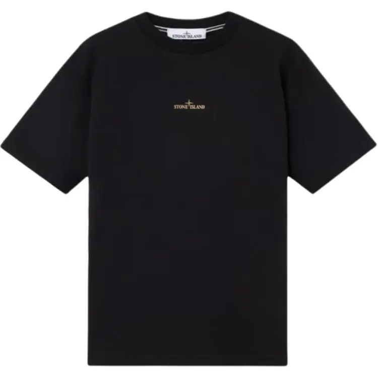 Stone Island logo-embroidered cotton T-shirt