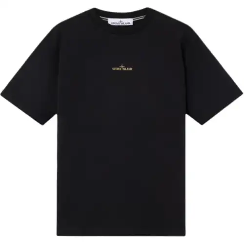 Stone Island logo-embroidered cotton T-shirt
