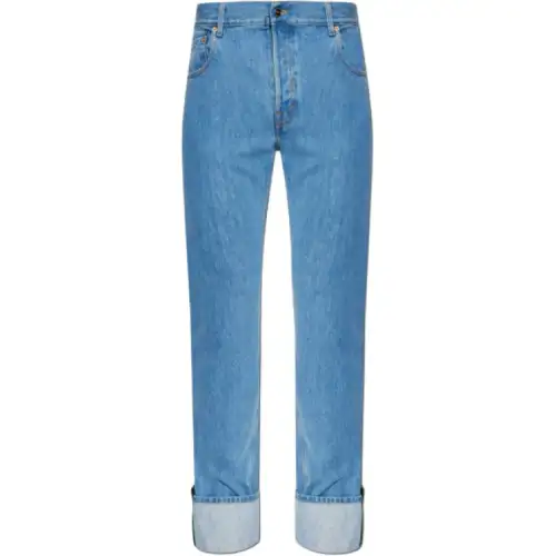 GUCCI Tapered Fit Denim Trousers