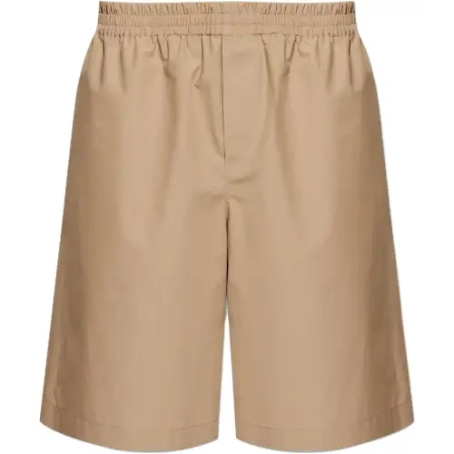 GUCCI Poplin Elastic Waist Bermuda Shorts