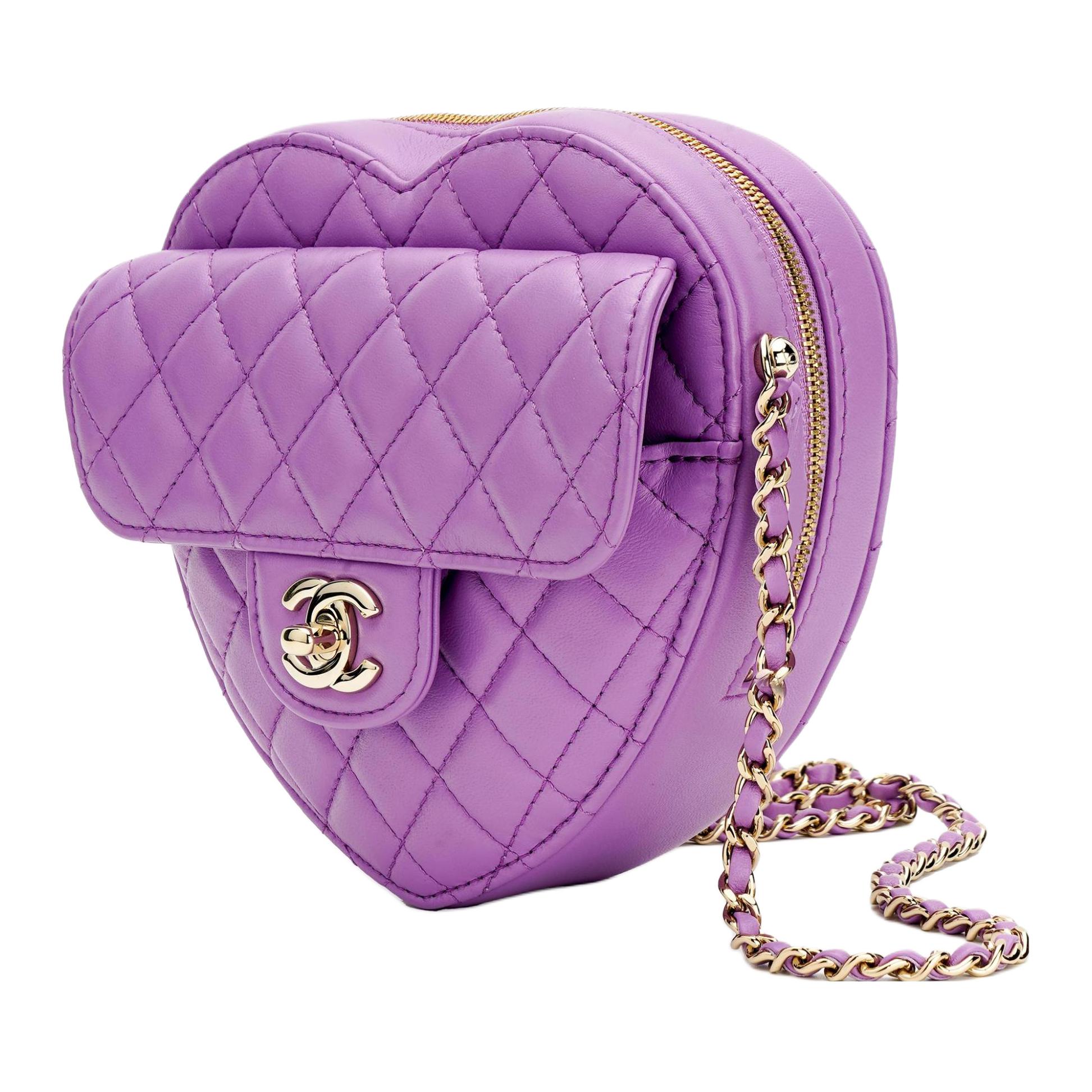 Сумка Chanel (фиолетовая) — фото 2