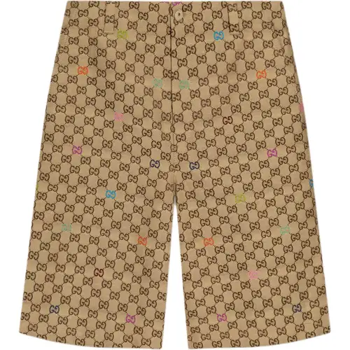 GUCCI Gg Monogrammed Shorts