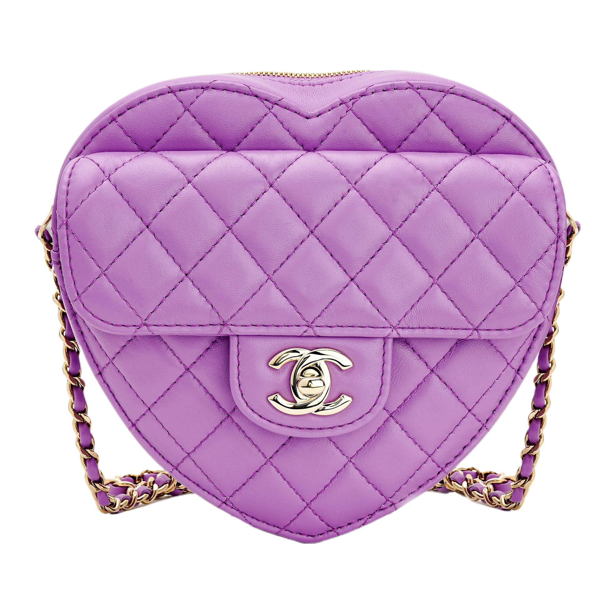 Сумка Chanel (фиолетовая)