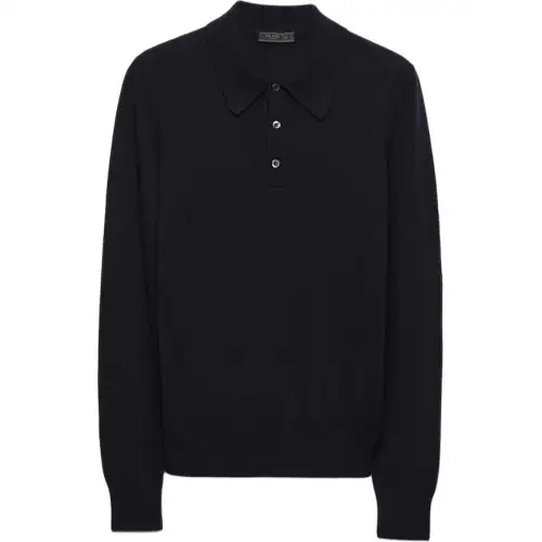 Prada cashmere polo shirt
