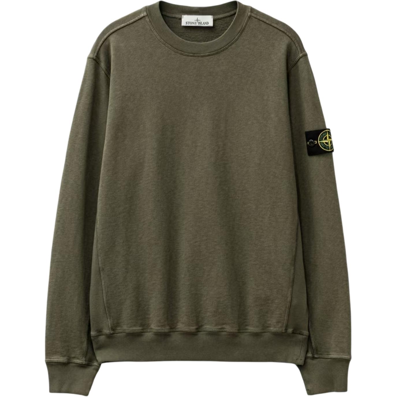 Мужское худи STONE STONE ISLAND ss25 (серый)