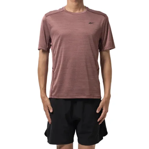 Reebok T Shirts Men's Red Crew Neck Moderate