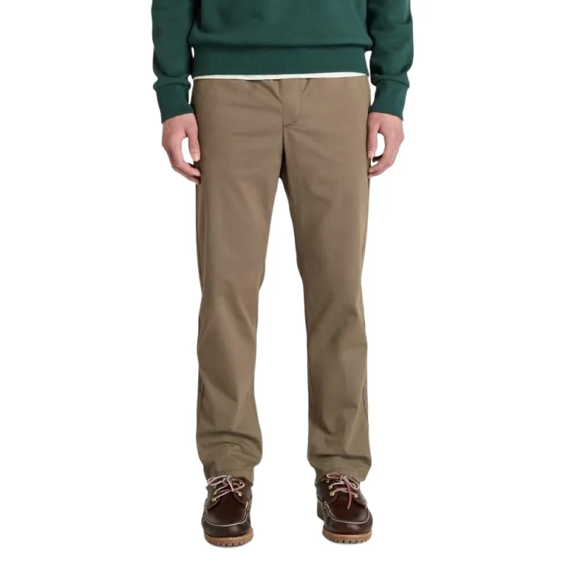 Timberland Casual Pants Men's Khaki Moderate Tapered Pants