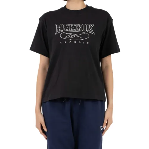 Reebok Drop Shoulder Sleeve T Shirt Women's