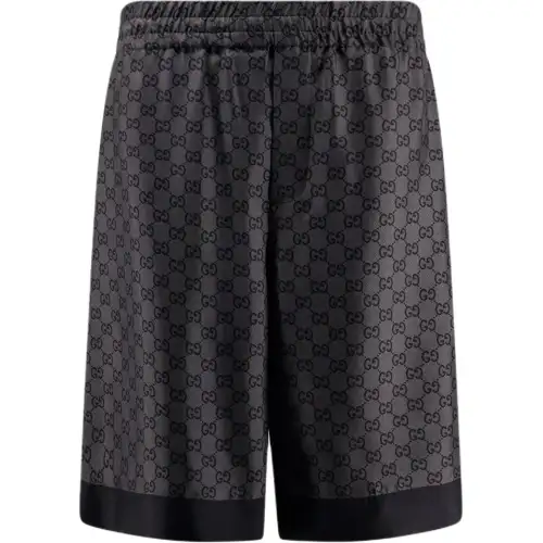 GUCCI Printed Twill Shorts