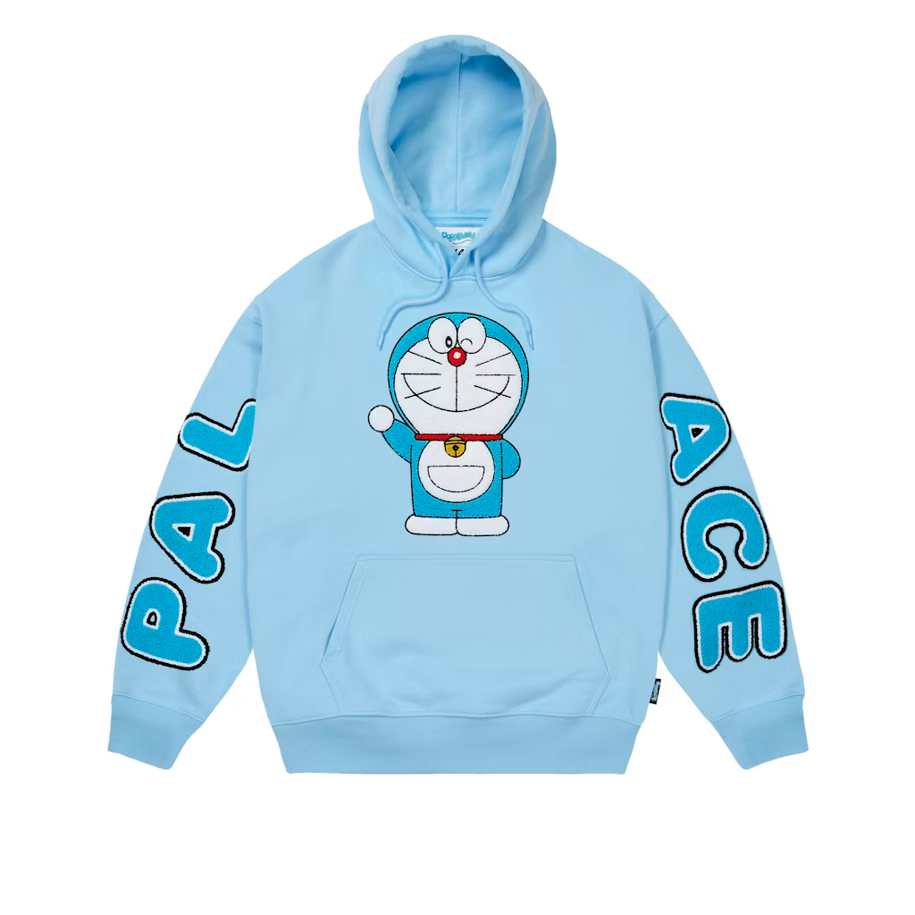 Худи Palace PALACE × Doraemon/A FW25 A (серая)
