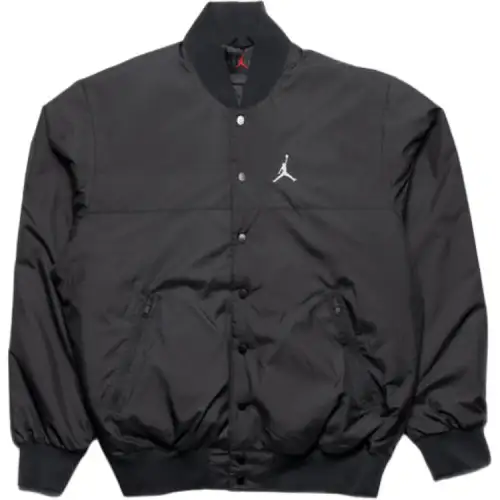 Jordan Apparel Jackets Men's Black Baseball Collar Moderate Other