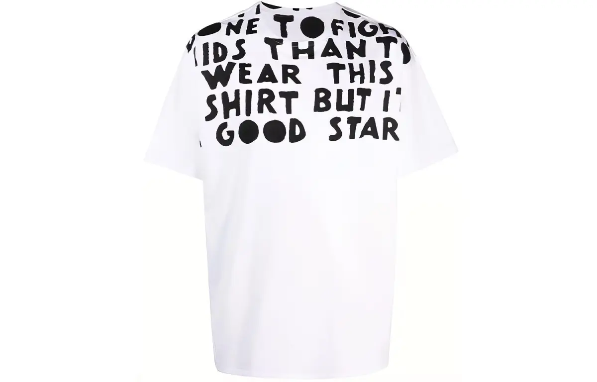 Maison Margiela slogan-print T-shirt