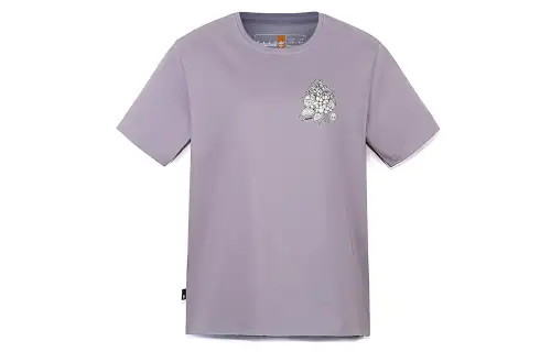 Timberland T Shirt Women's Gray Purple