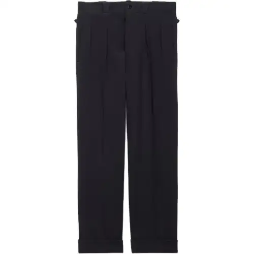 PRADA Pleated Side buckle Trousers
