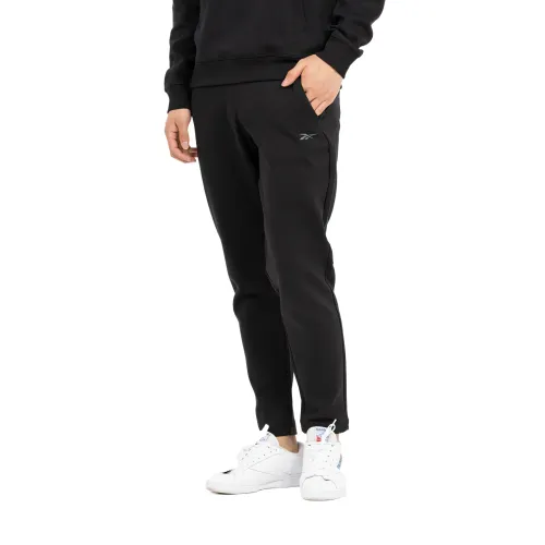 Reebok Casual Pants Men's Black Moderate Straight Fit Pants