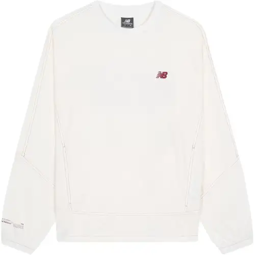 New Balance T Shirts Men's Ivory Crew Neck