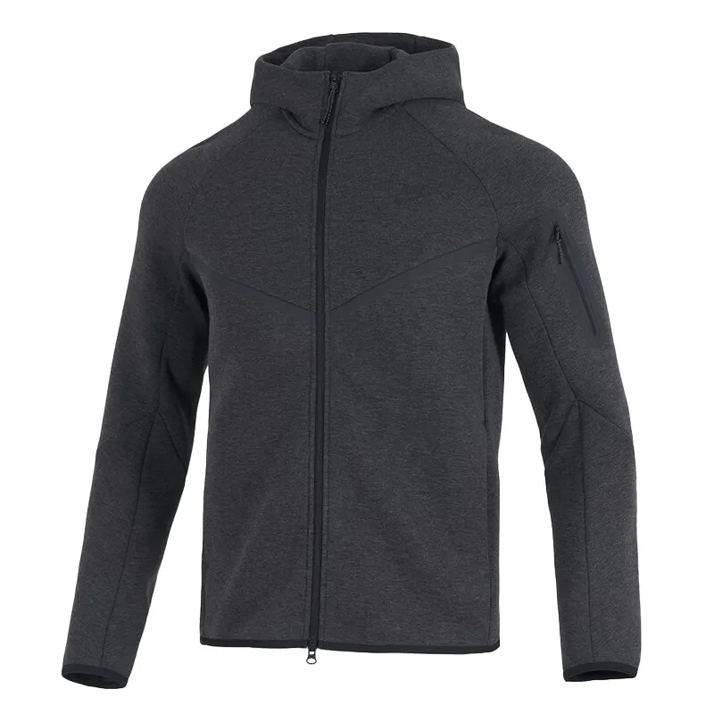 Nike Jackets Men's Gray Hooded (Non-detachable) Moderate Other