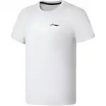 Li Ning Running Collection T Shirt Men's White Antarctic Gray