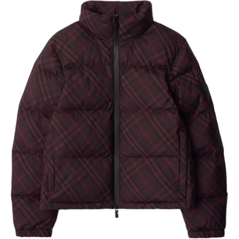 Burberry Check Puffer Jacket