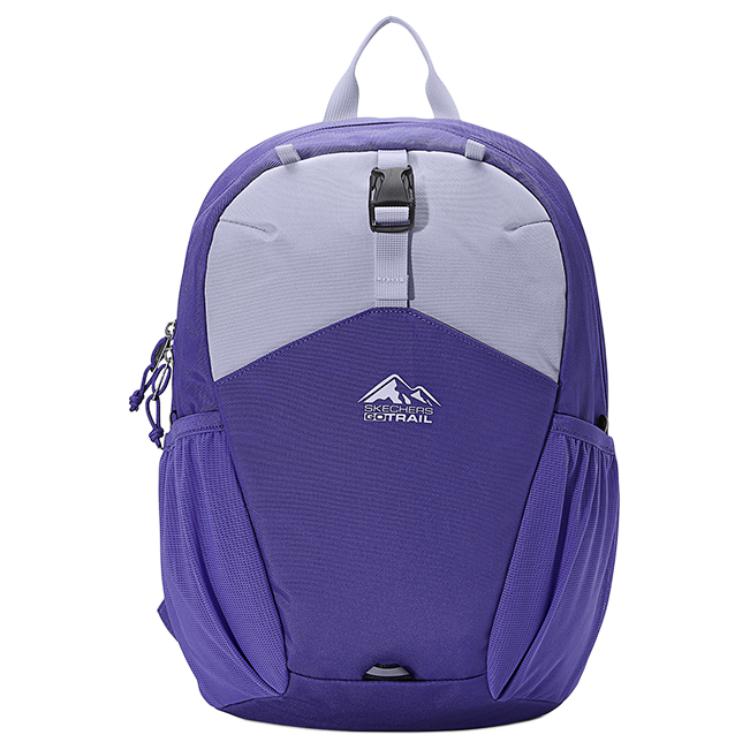 Skechers Skechers, comfortable capacious design climbing purple backpack for traveling for hiking, with your logo imprint