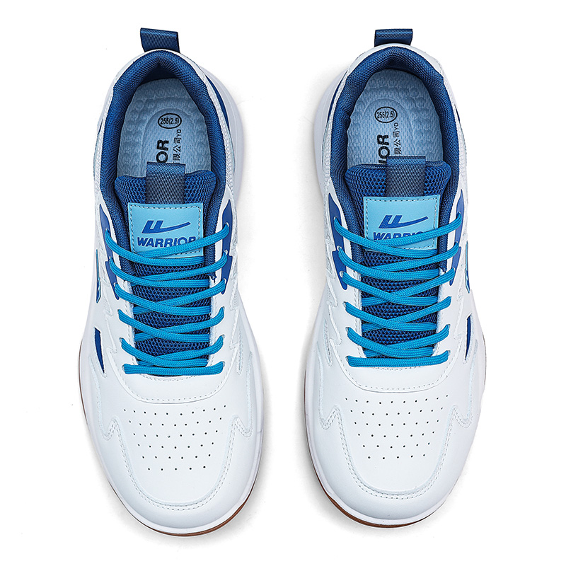 Warrior Cushioning Rebound Abrasion Resistant Lightweight Low top Badminton Shoes Men’s