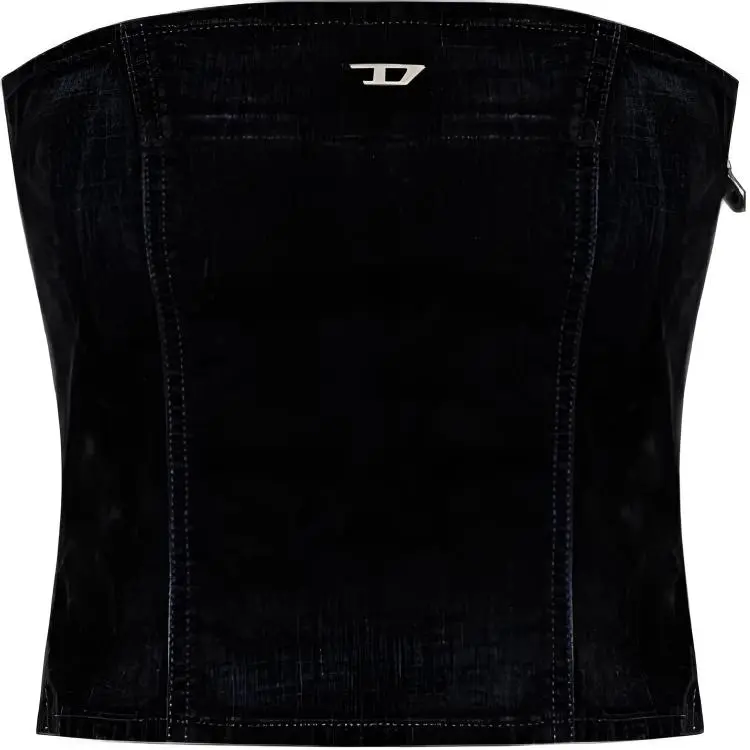 DIESEL Strapless Top Women's Dark Blue