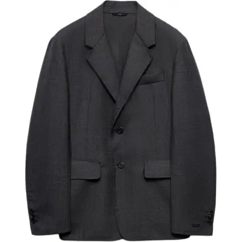 Prada two-button notched-lapel blazer