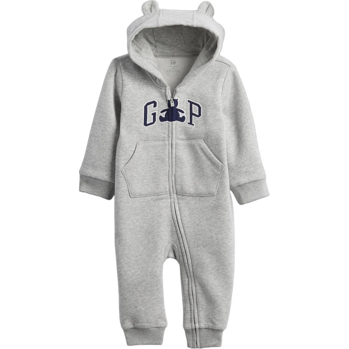 Детский комбинезон GAP Fleece (серый)
