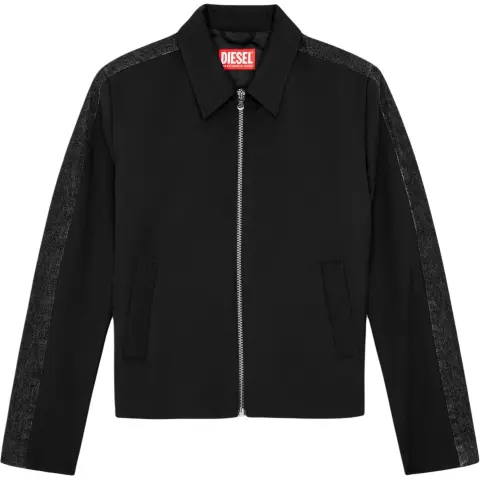 DIESEL Jackets & Coats Men's Black